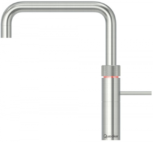 Quooker Küchenarmatur Fusion Square mit PRO3  Voll-Edelstahl FNSSST mit  PRO3